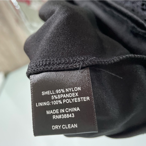 Sam Edelman Ruched Long Sleeve Lace Mini Dress - Picture 11 of 14